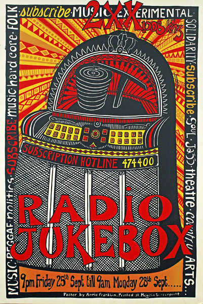 Radio Jukebox, 1988 Annie Franklin