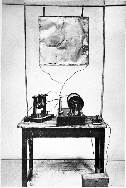 Reproduction of Marconi's first transmitter