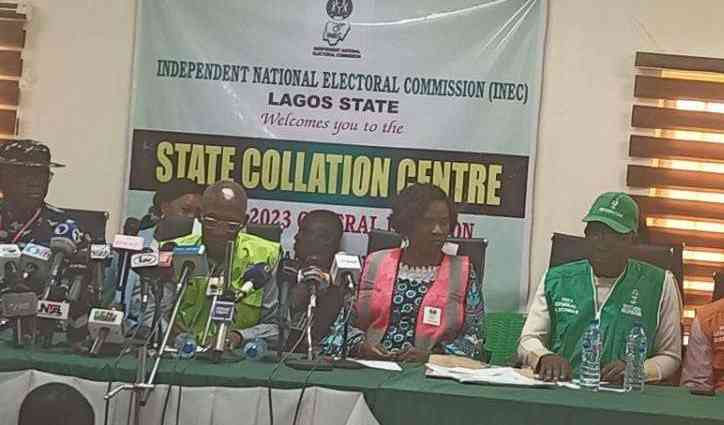 Lagos: INEC begins collation of governorship election results