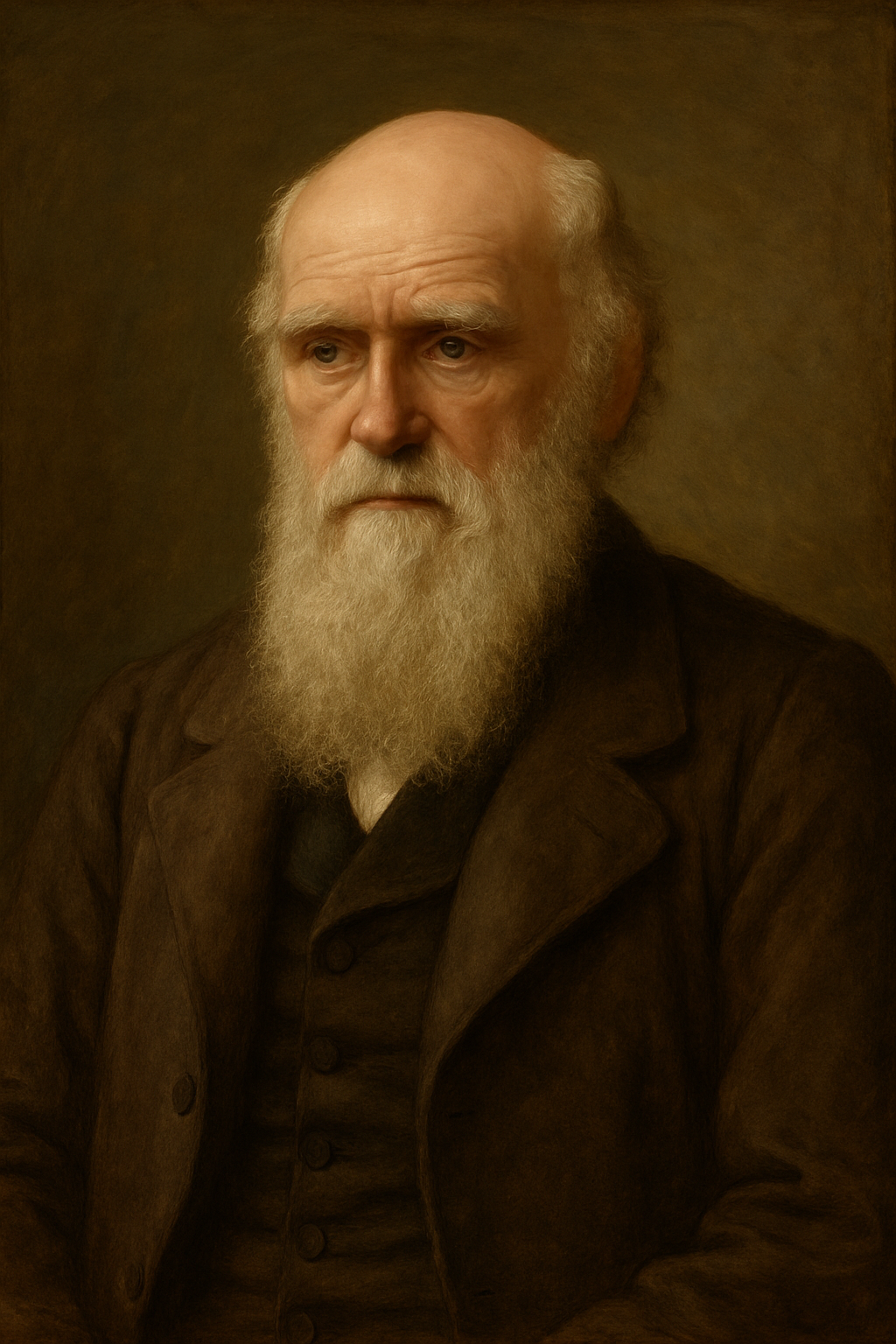 Portrait of Charles Darwin