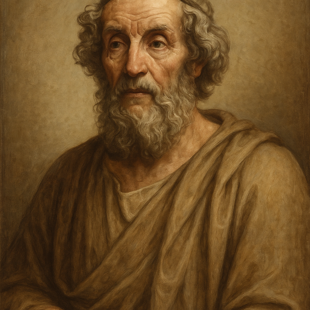 Portrait of Homero