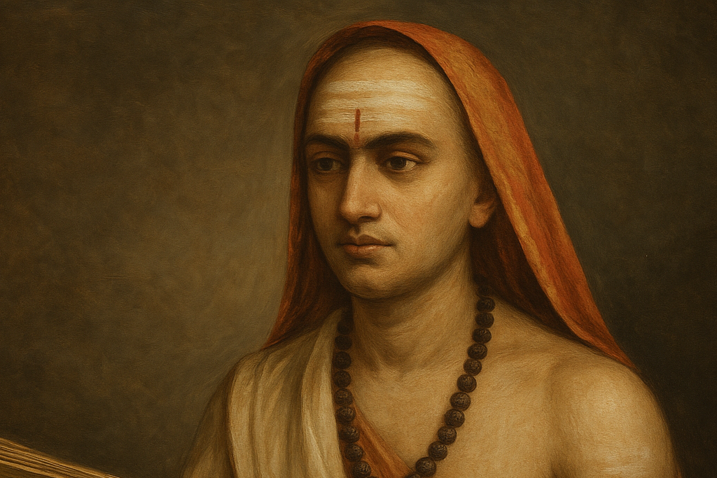 Portrait of Adi Shankara