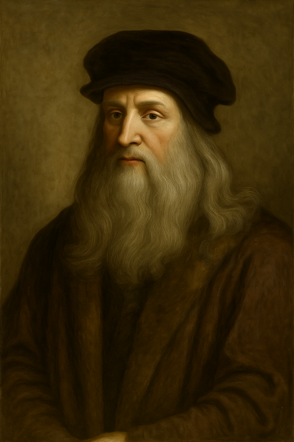 Portrait of Leonardo da Vinci