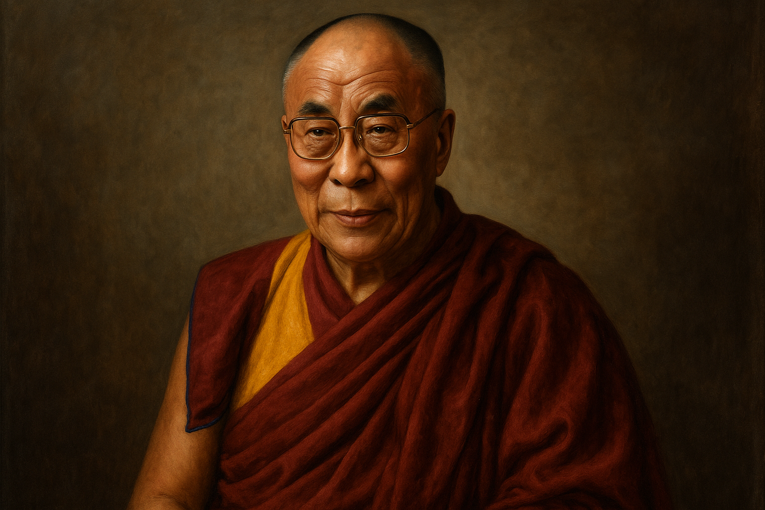 Portrait of Dalai Lama (14th)