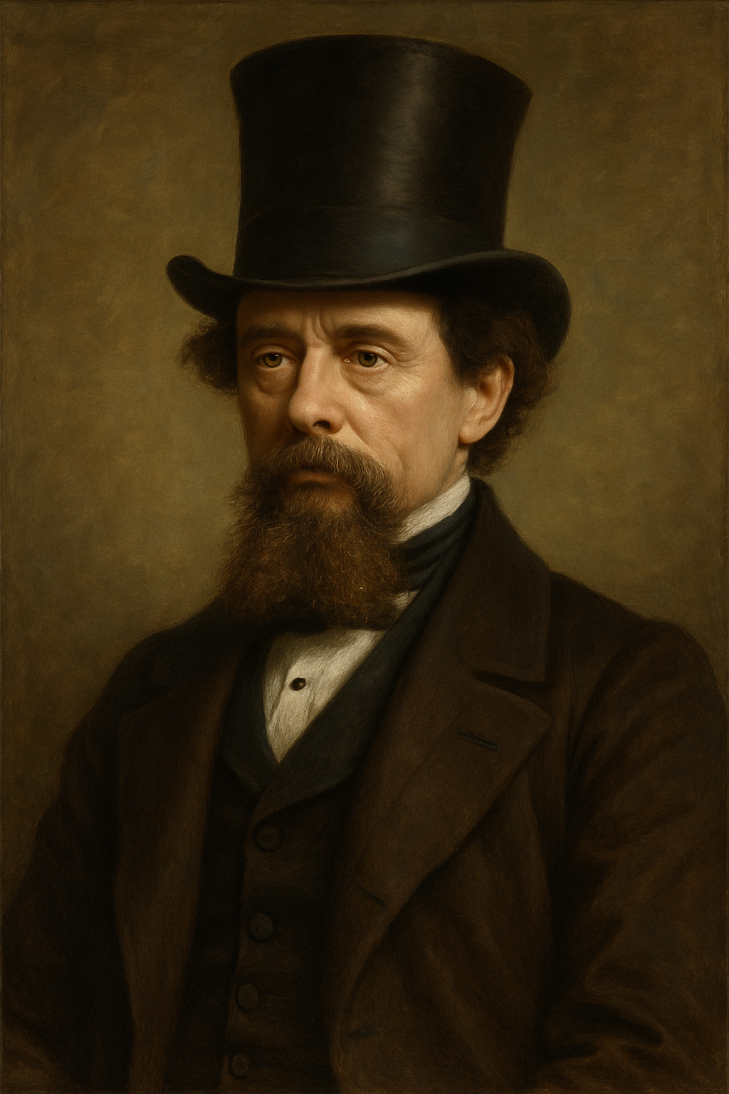 Portrait of Charles Dickens