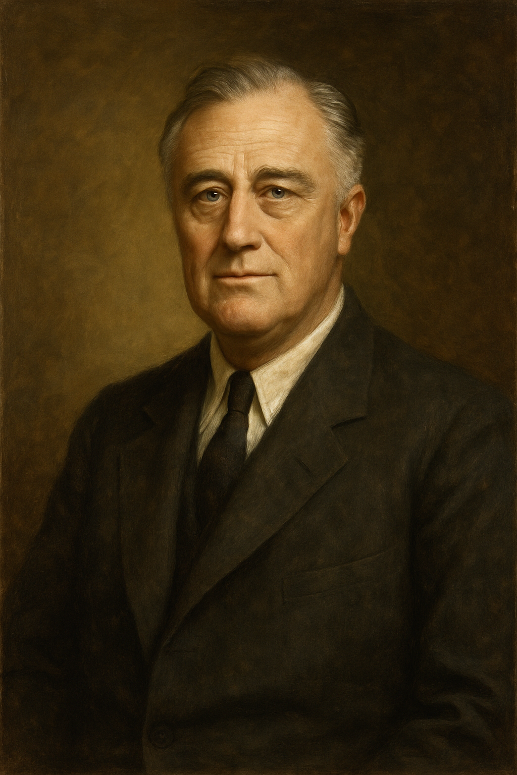 Portrait of Franklin D. Roosevelt