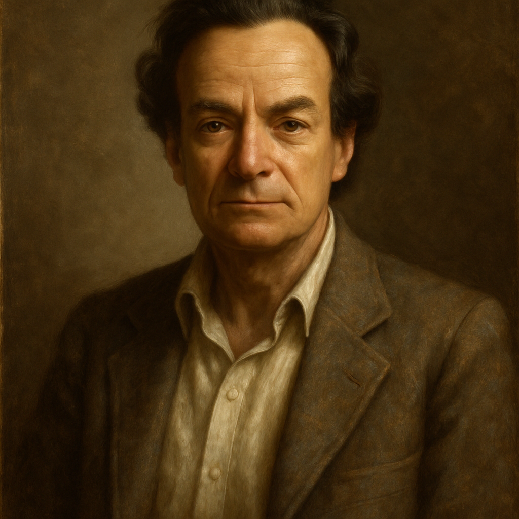 Portrait of Richard Feynman