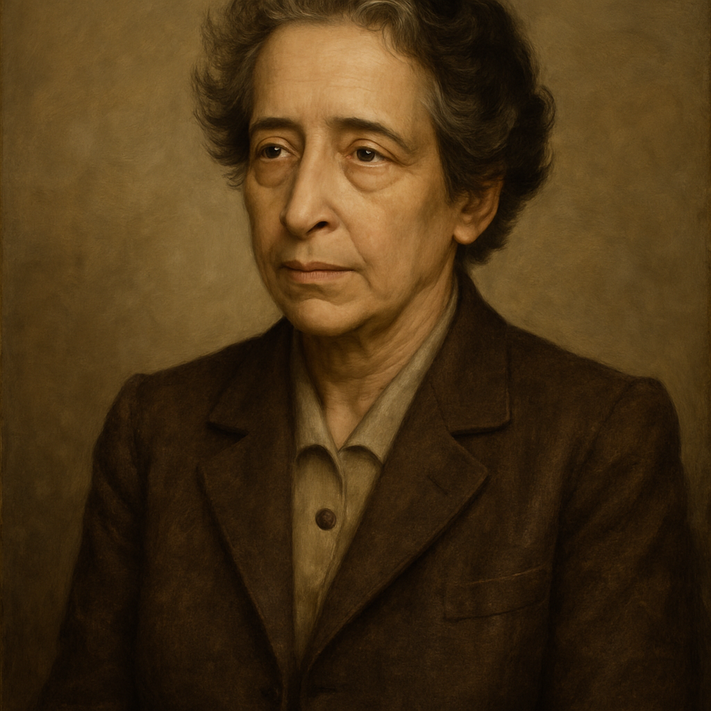 Portrait of Hannah Arendt