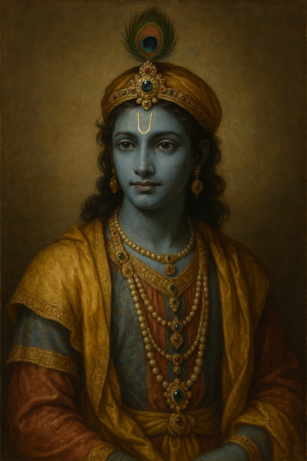 Portrait of Krishna