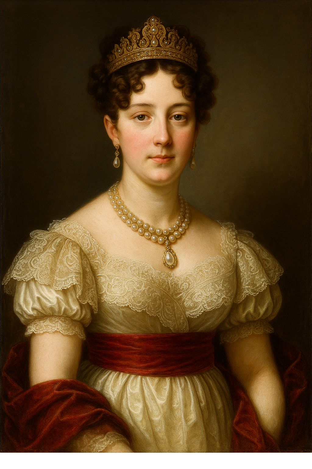 Portrait of Maria Leopoldina