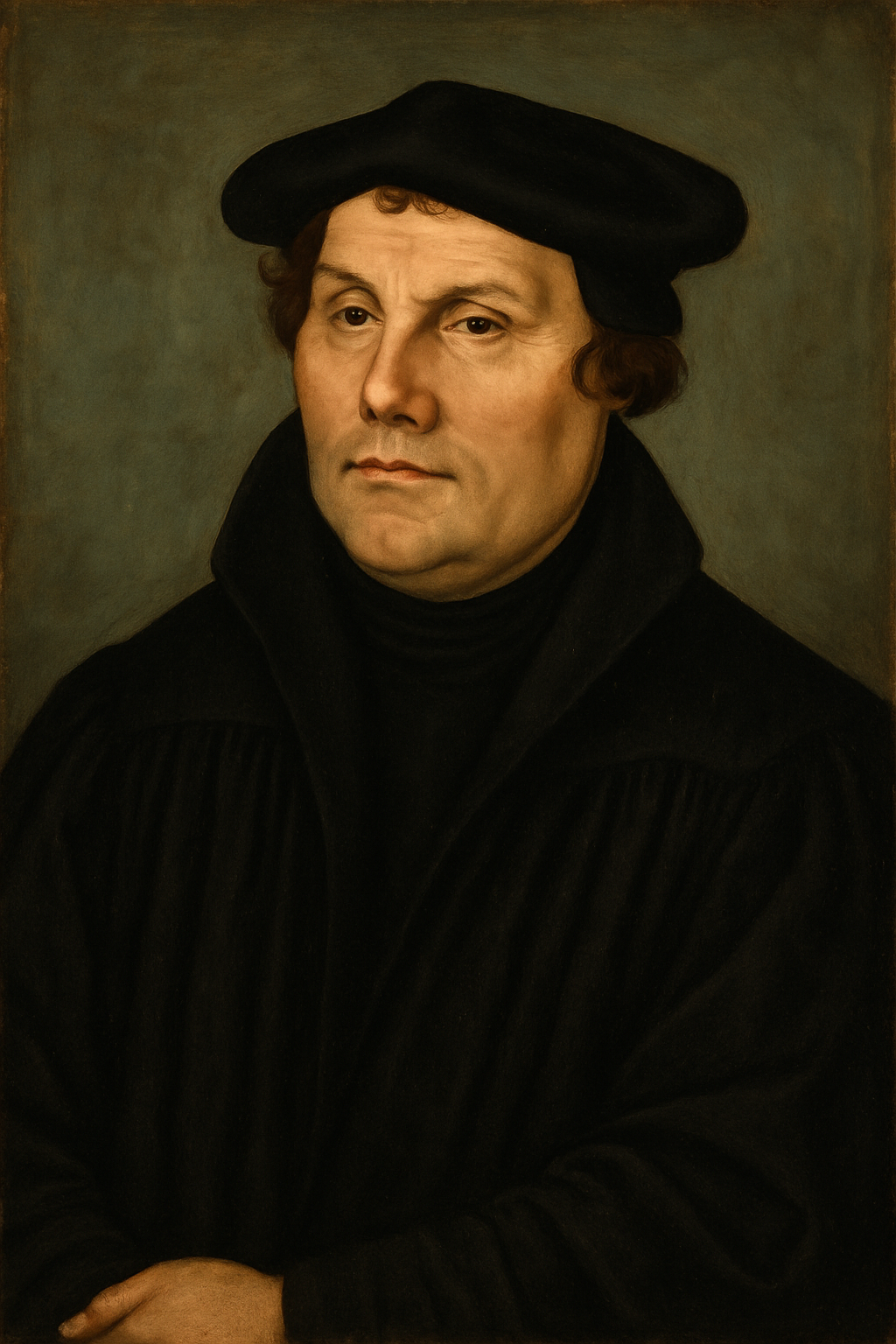 Portrait of Martinho Lutero