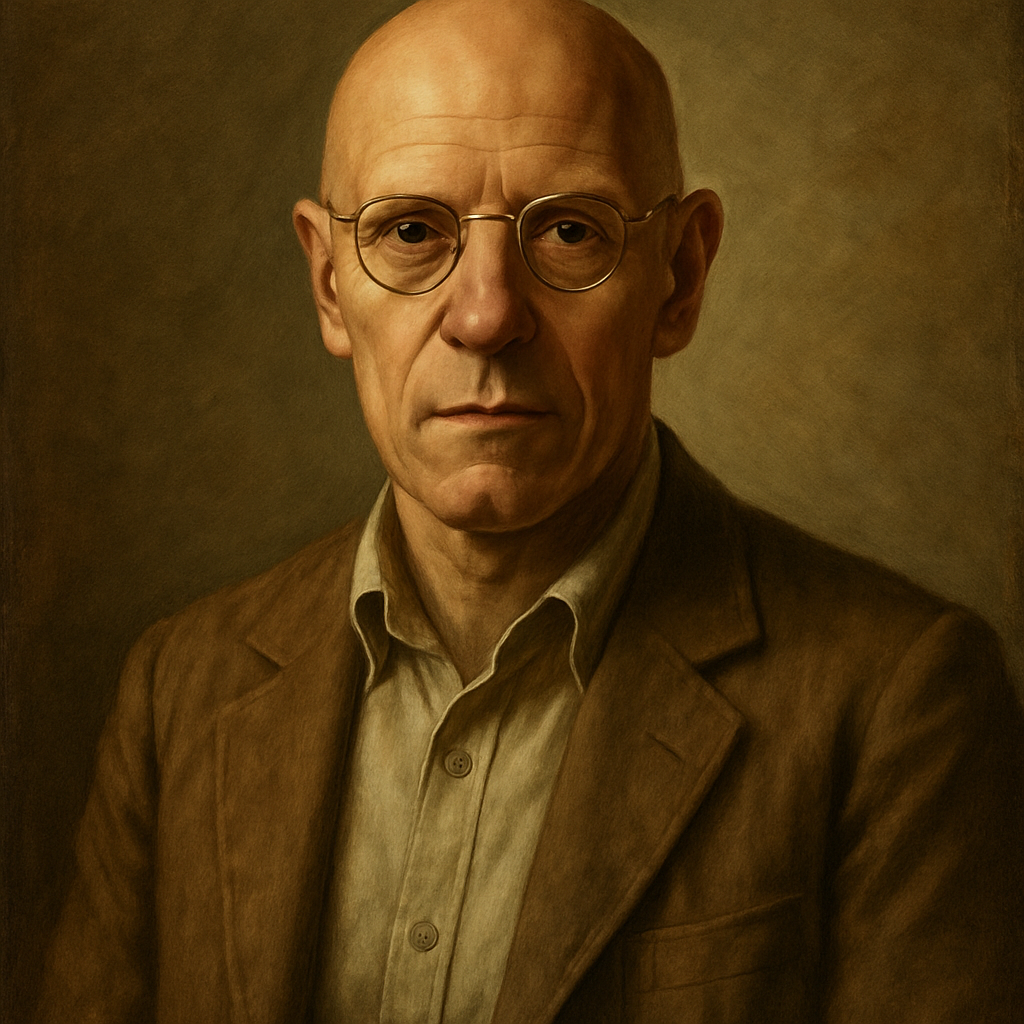 Portrait of Michel Foucault