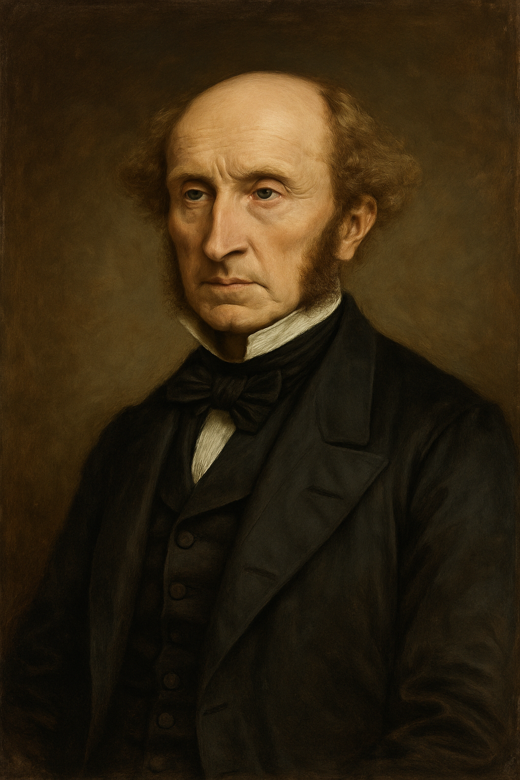 Portrait of John Stuart Mill