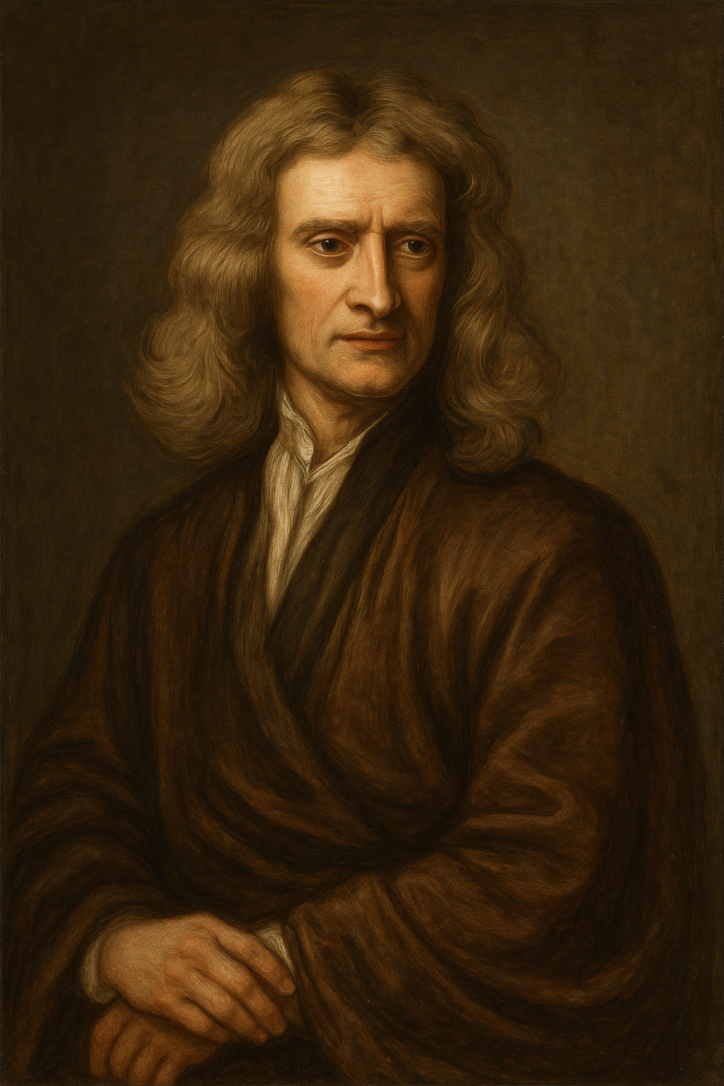 Portrait of Isaac Newton