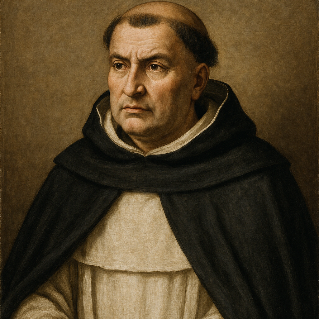 Portrait of Santo Tomás de Aquino