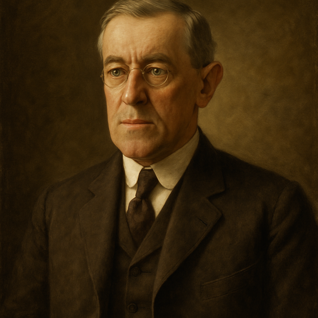 Portrait of Woodrow Wilson