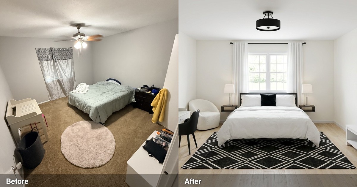 Before and after composite