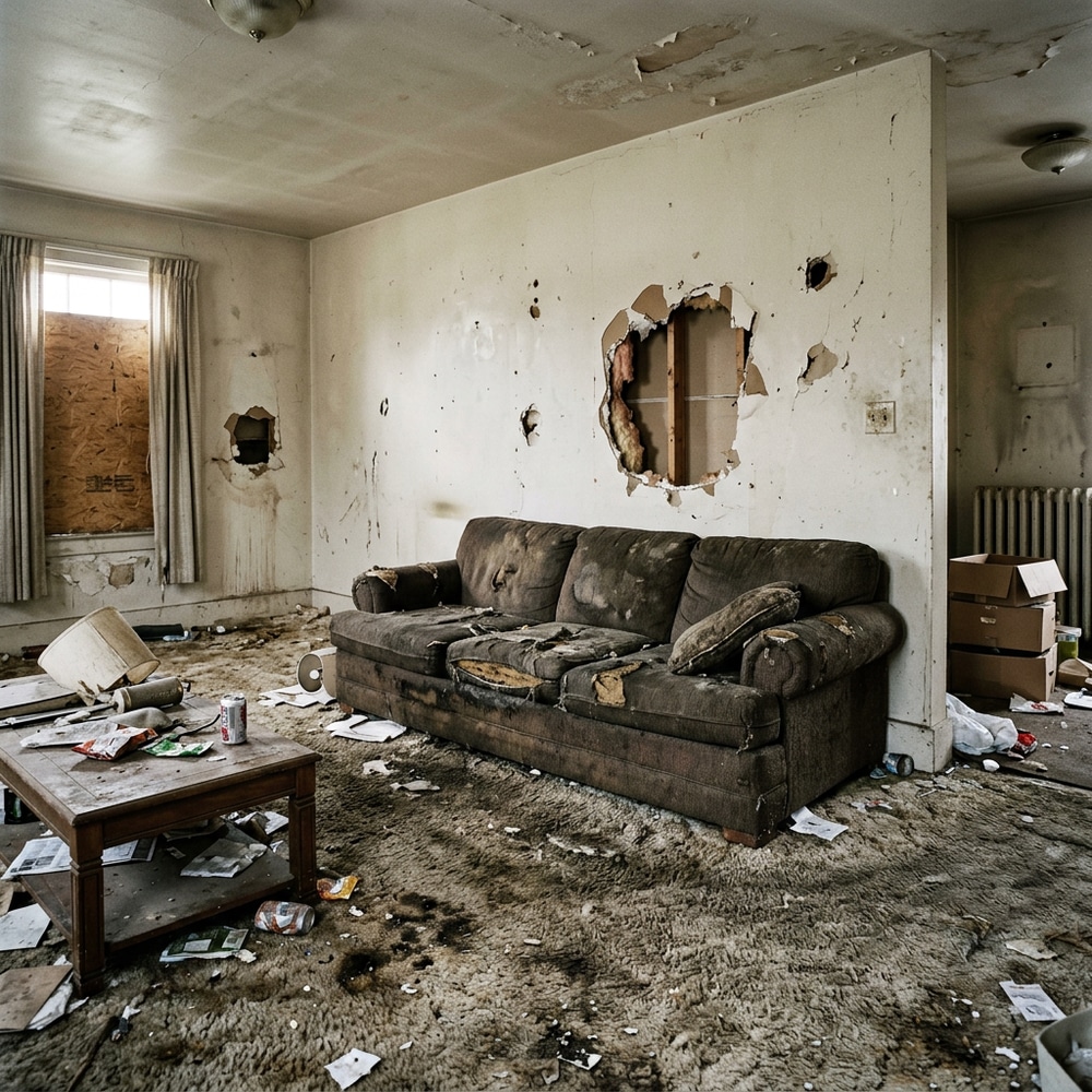 Before — original room