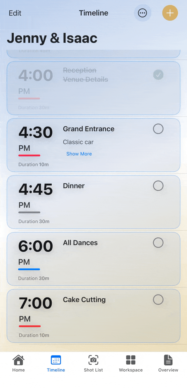 Effortless Reordering