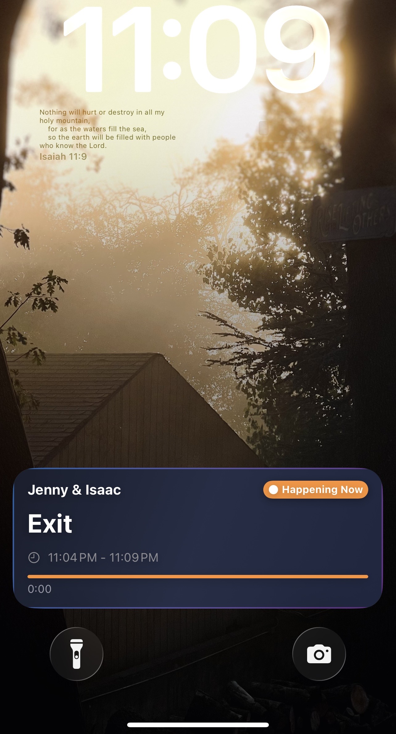 Lock Screen Tracking