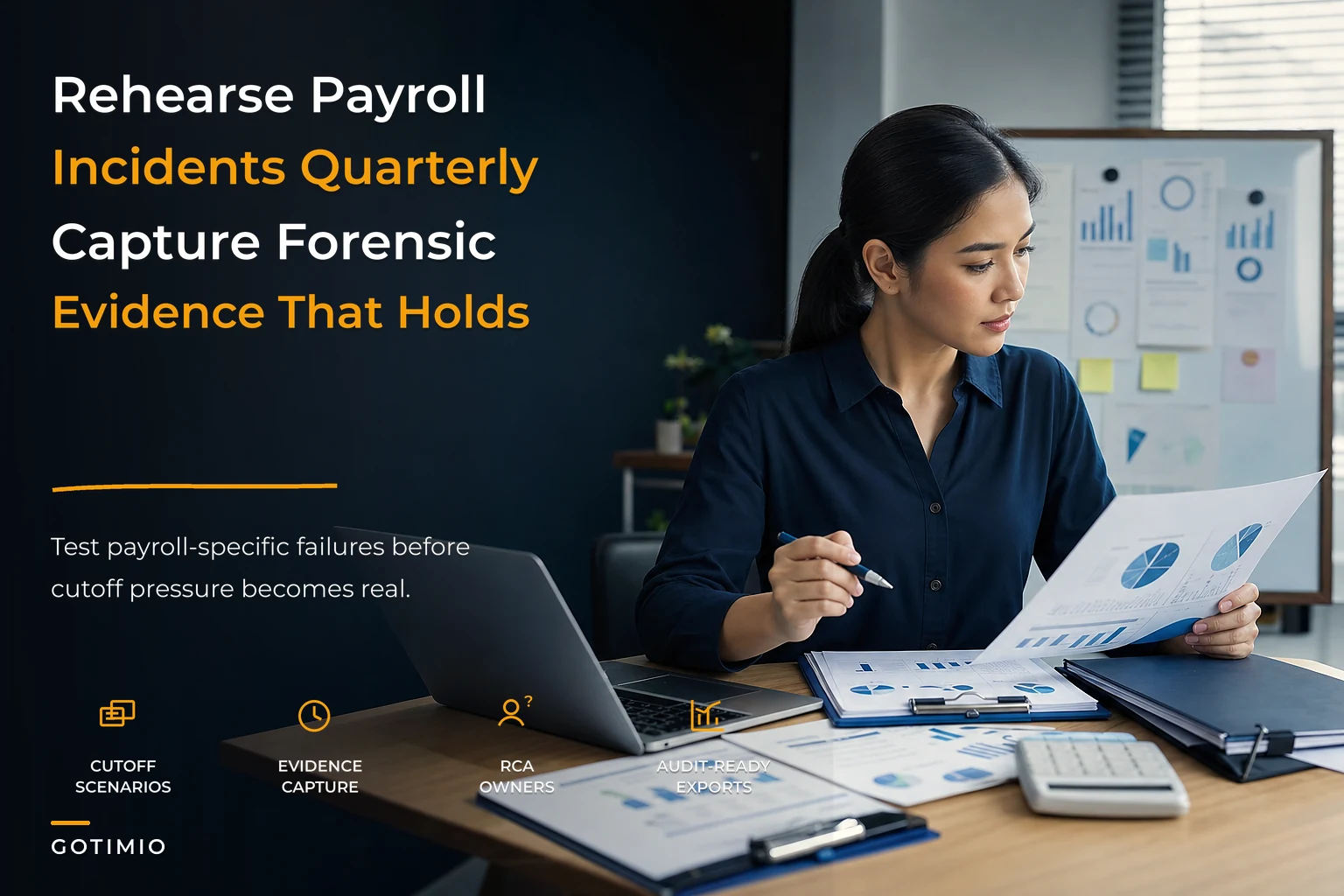 Payroll incident simulation and forensic readiness for HR and Payroll