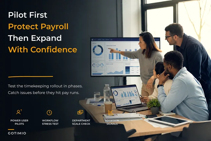 Rolling out a new timekeeping system without payroll chaos — a timekeeping adoption playbook for HR and managers