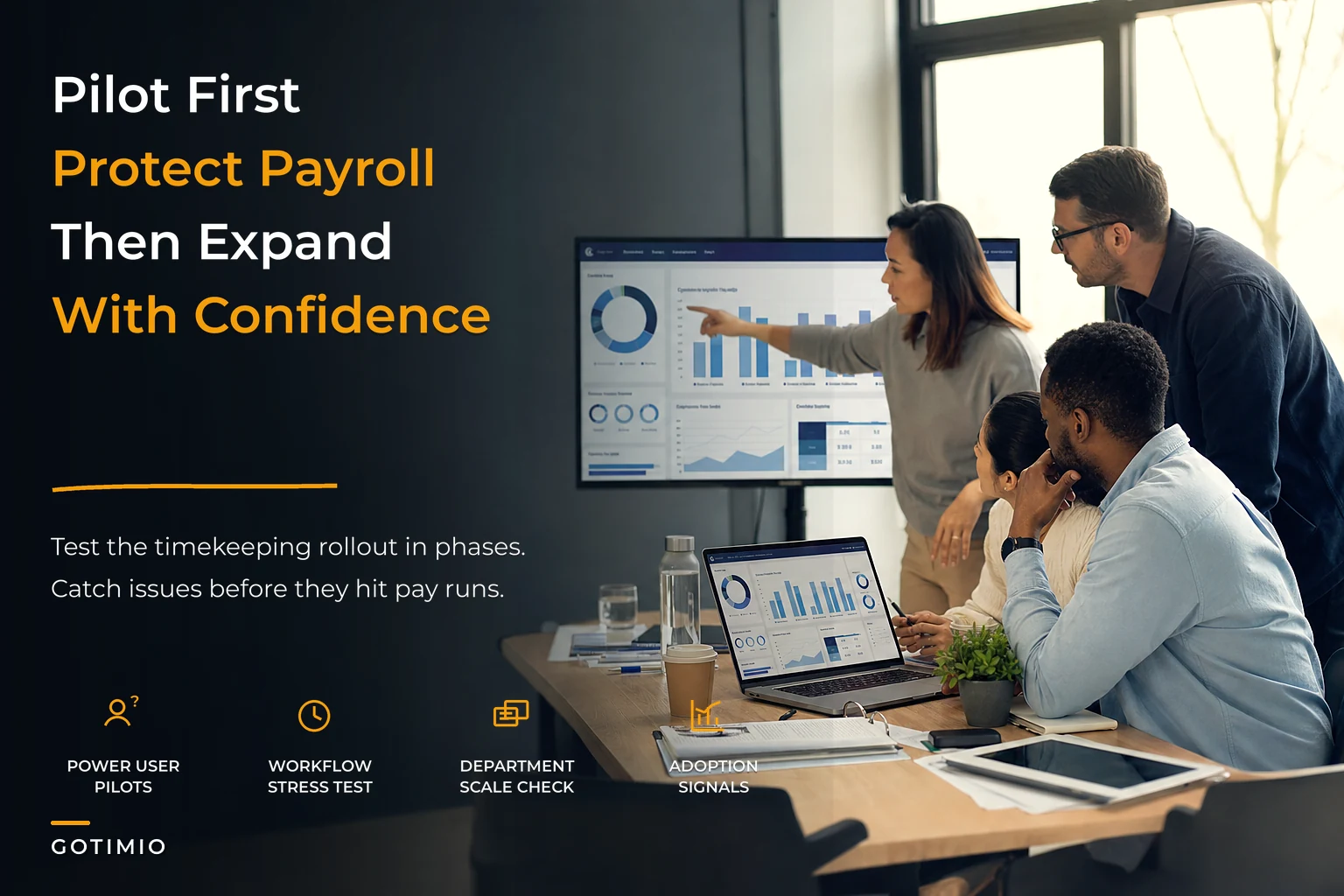 Rolling out a new timekeeping system without payroll chaos — a timekeeping adoption playbook for HR and managers