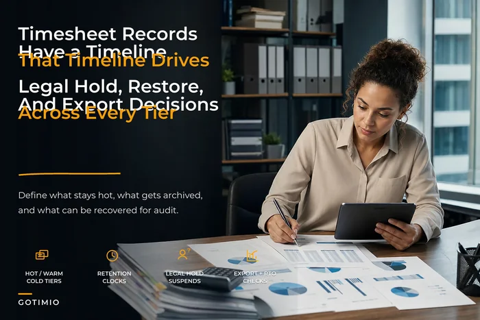 Timesheet data lifecycle: an operational RTO/RPO and e-discovery blueprint for HR and payroll