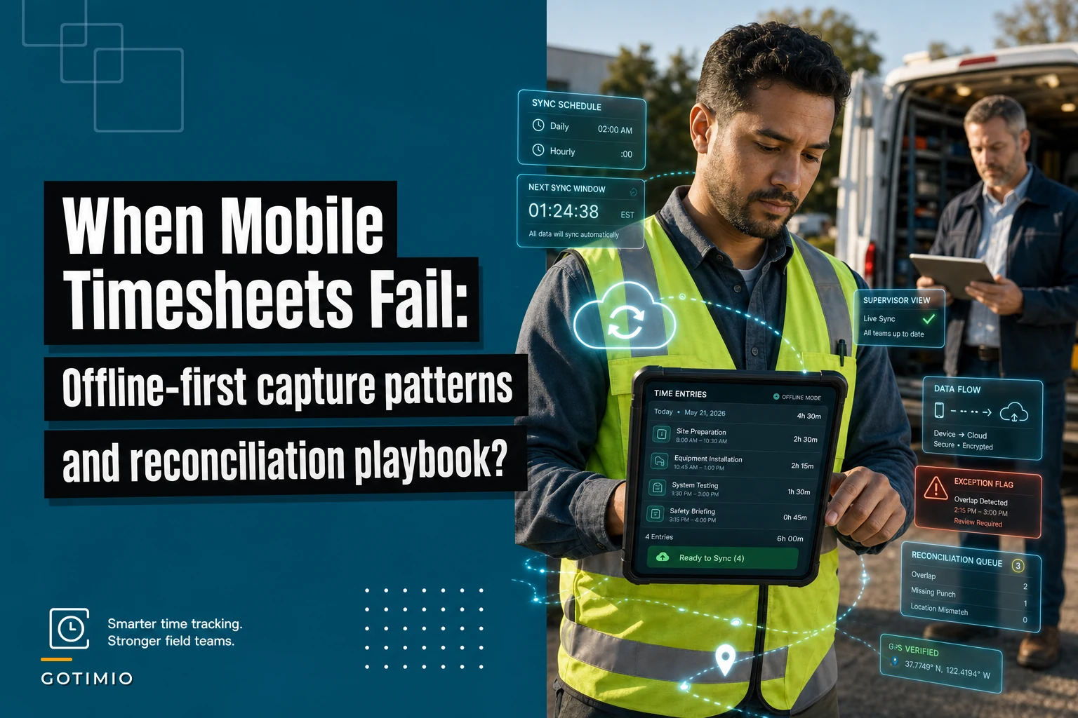 When mobile timesheets fail: an offline-first capture and reconciliation playbook for field teams