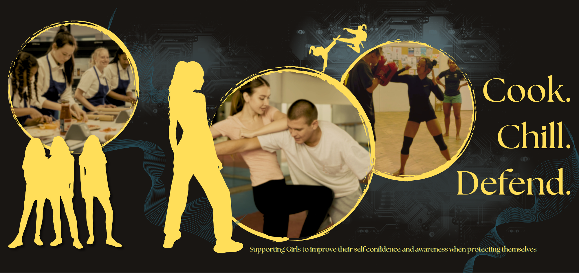 Cook, Chill. Defend - Girls Only Sessions