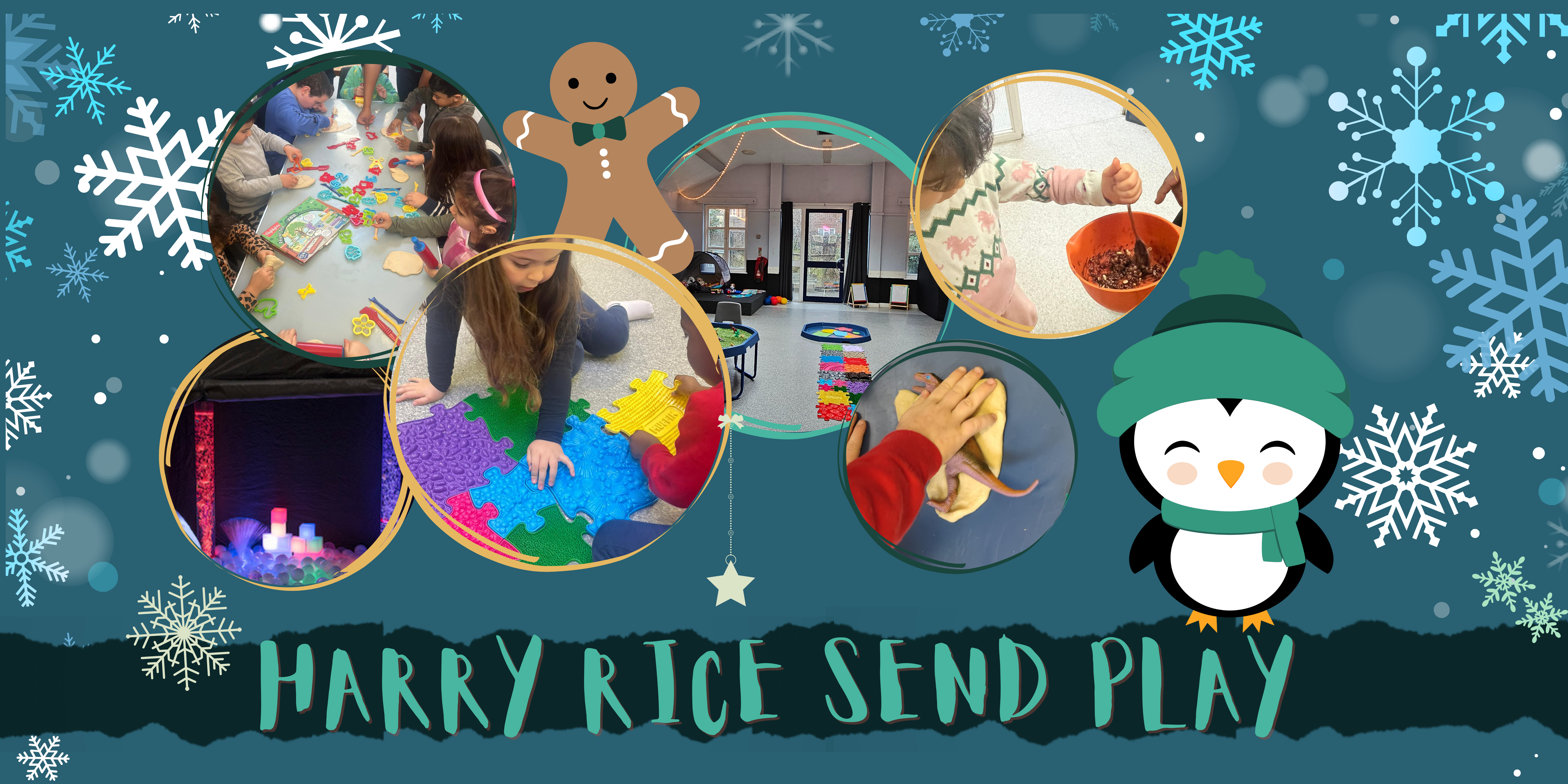 Harry Rice Hall Send Winter Playscheme