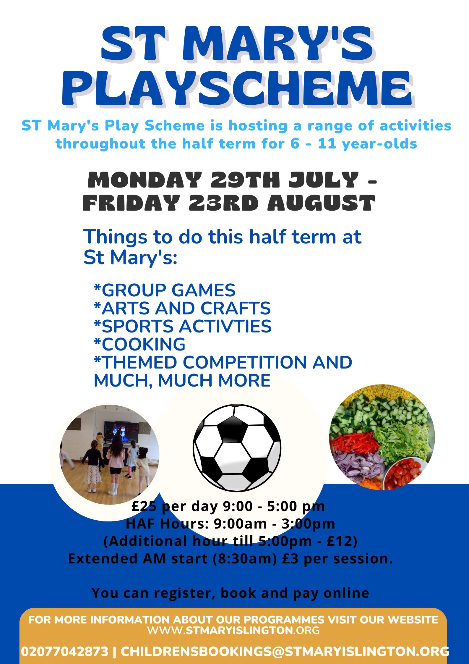 Summer Playscheme Flyer