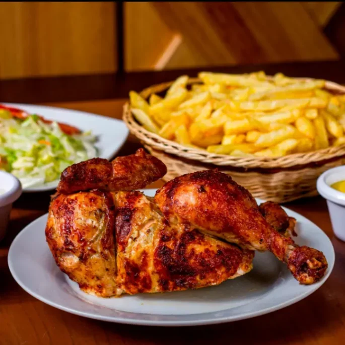 1/2 pollo a la brasa