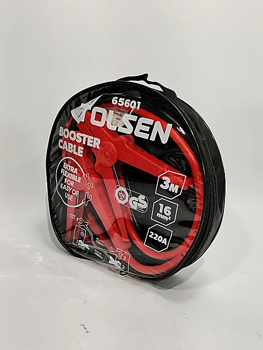 Tolsen 65601 startkabler – 3 meter, 220A