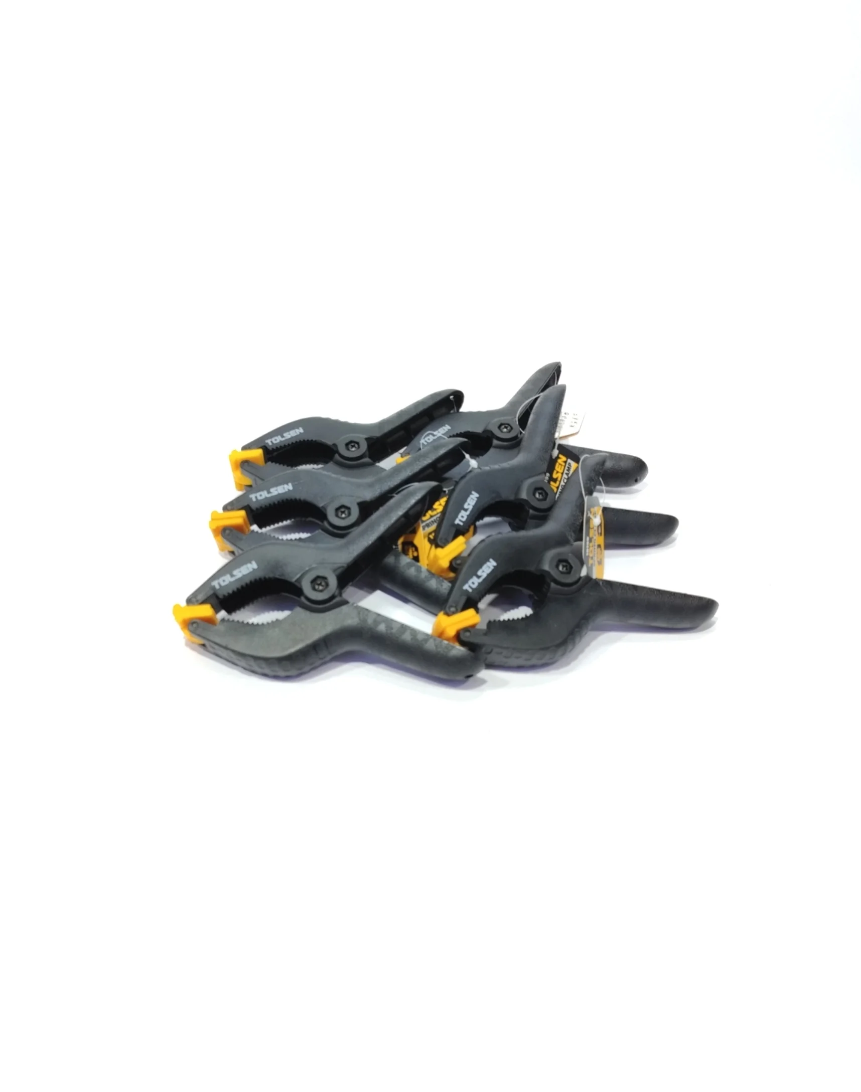 6x Tolsen fjederklemmer