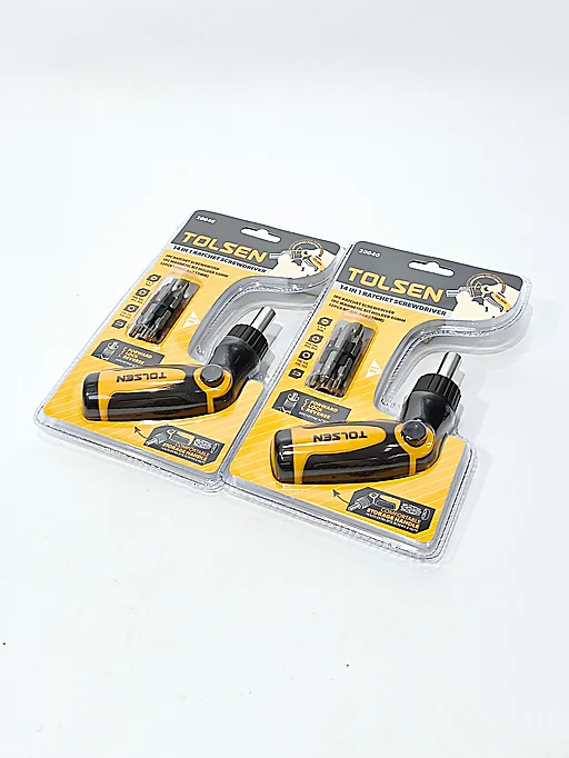 2x Tolsen skraldeskruetrækkere