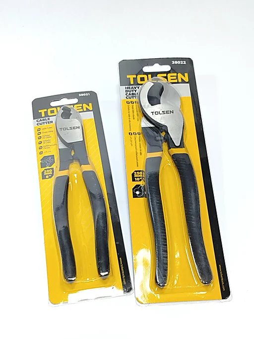 2x Tolsen kabelskærere – 200 mm & 250 mm