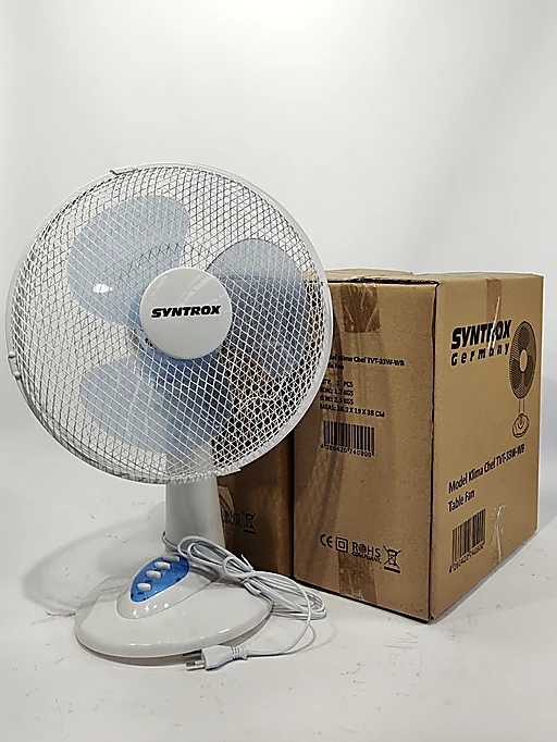 2x Bordventilatorer – 33W