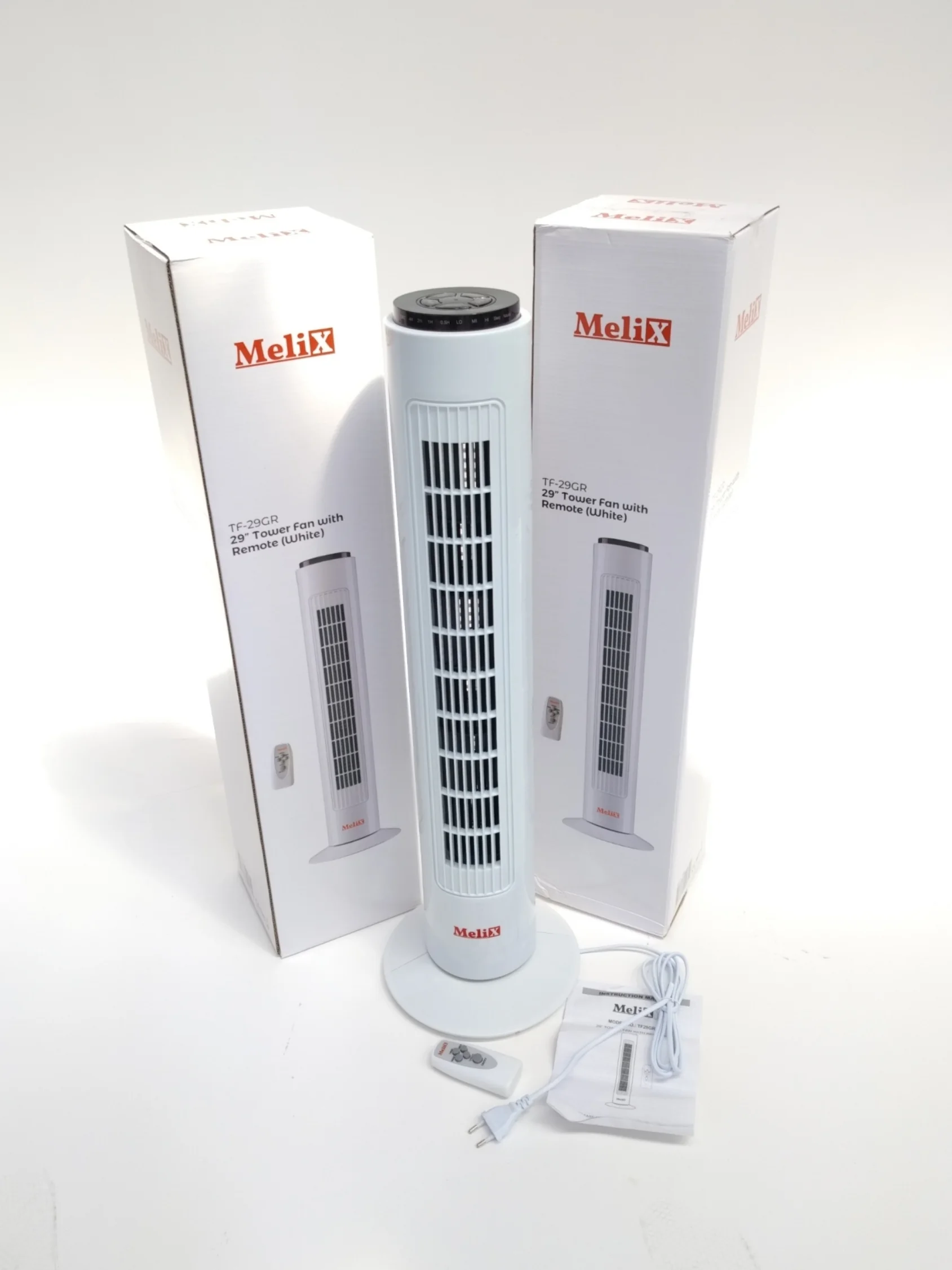 2x Tårnventilator m. fjernbetj.