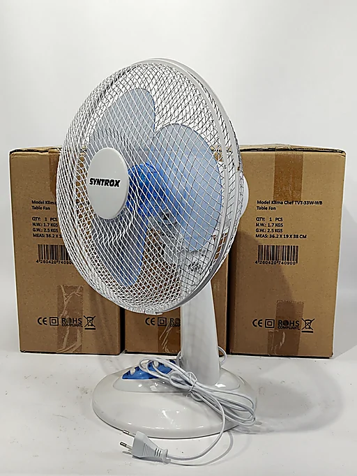 3x Bordventilator – 33W