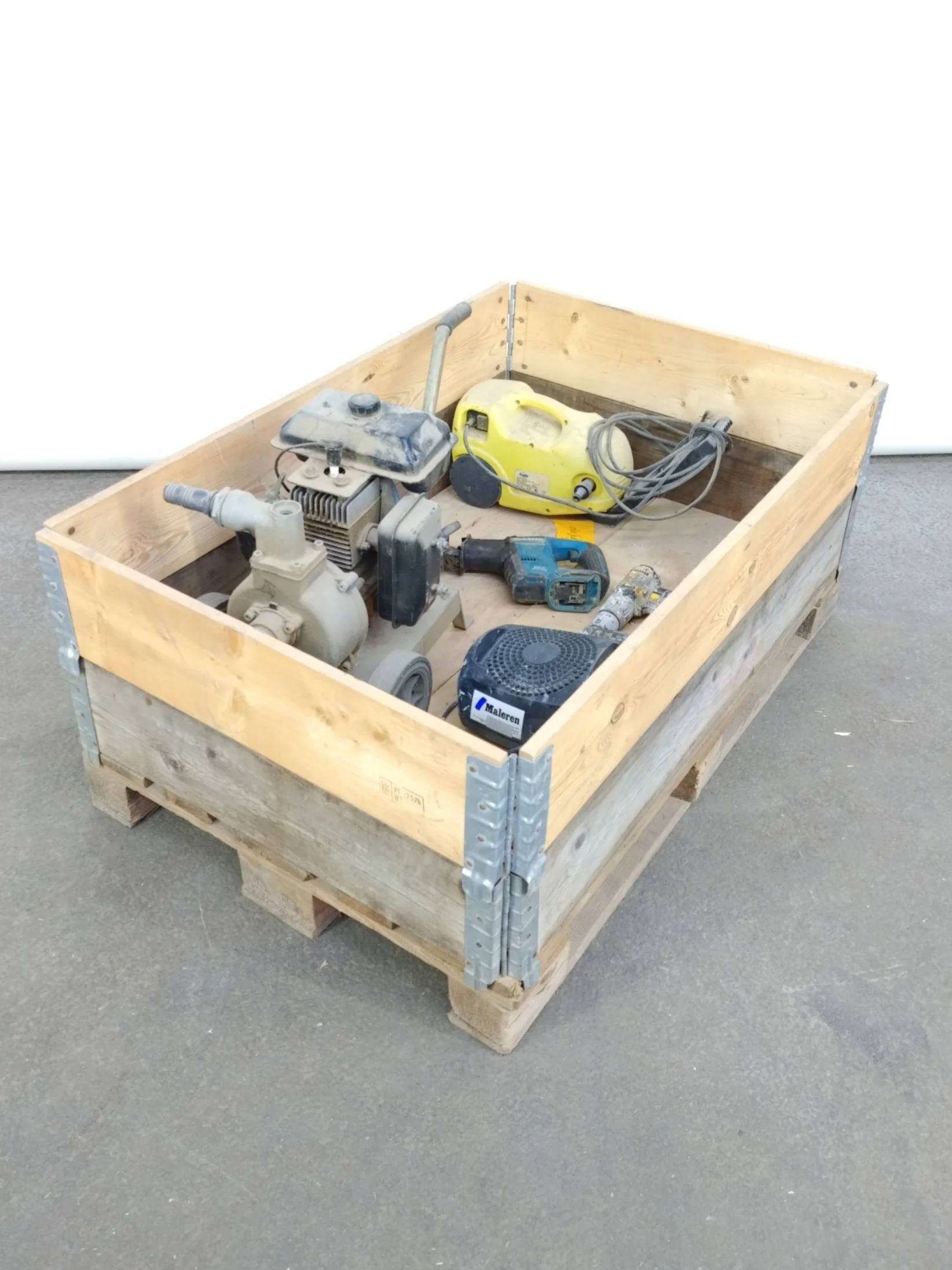 Palle m. defekt værktøj