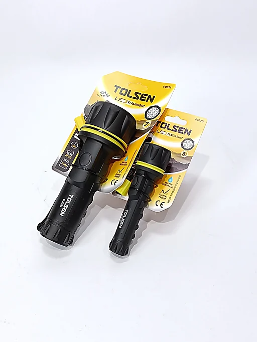 2x Tolsen LED lommelygter