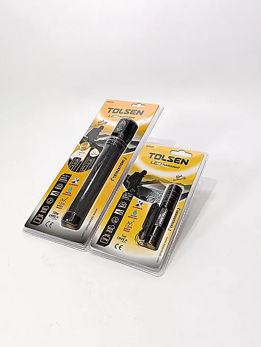 2x Tolsen LED lommelygter