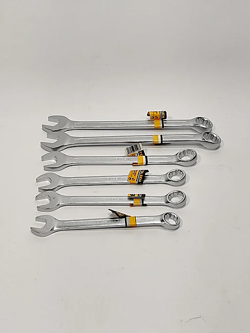 6x Tolsen ringgaffelnøgler 20-29mm