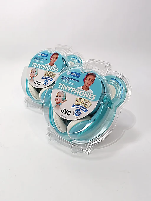2x JVC Tinyphones – Børnehovedtelefoner