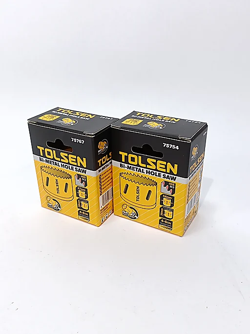 2x Tolsen hulsave (54 mm & 67 mm)