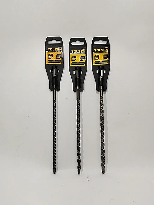 3x Tolsen SDS-plus bor