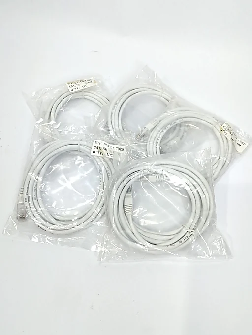 5x Cat. 5e UTP patchkabler 2 m