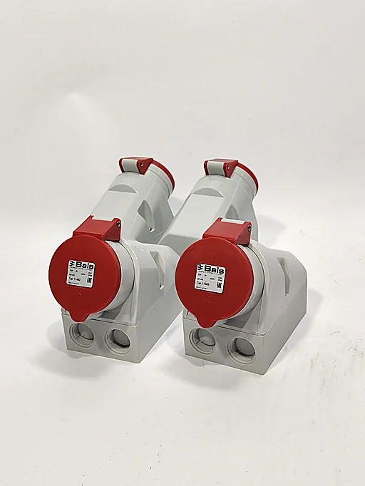 4x Bals 11483 CEE vægstik 32A/7P IP44