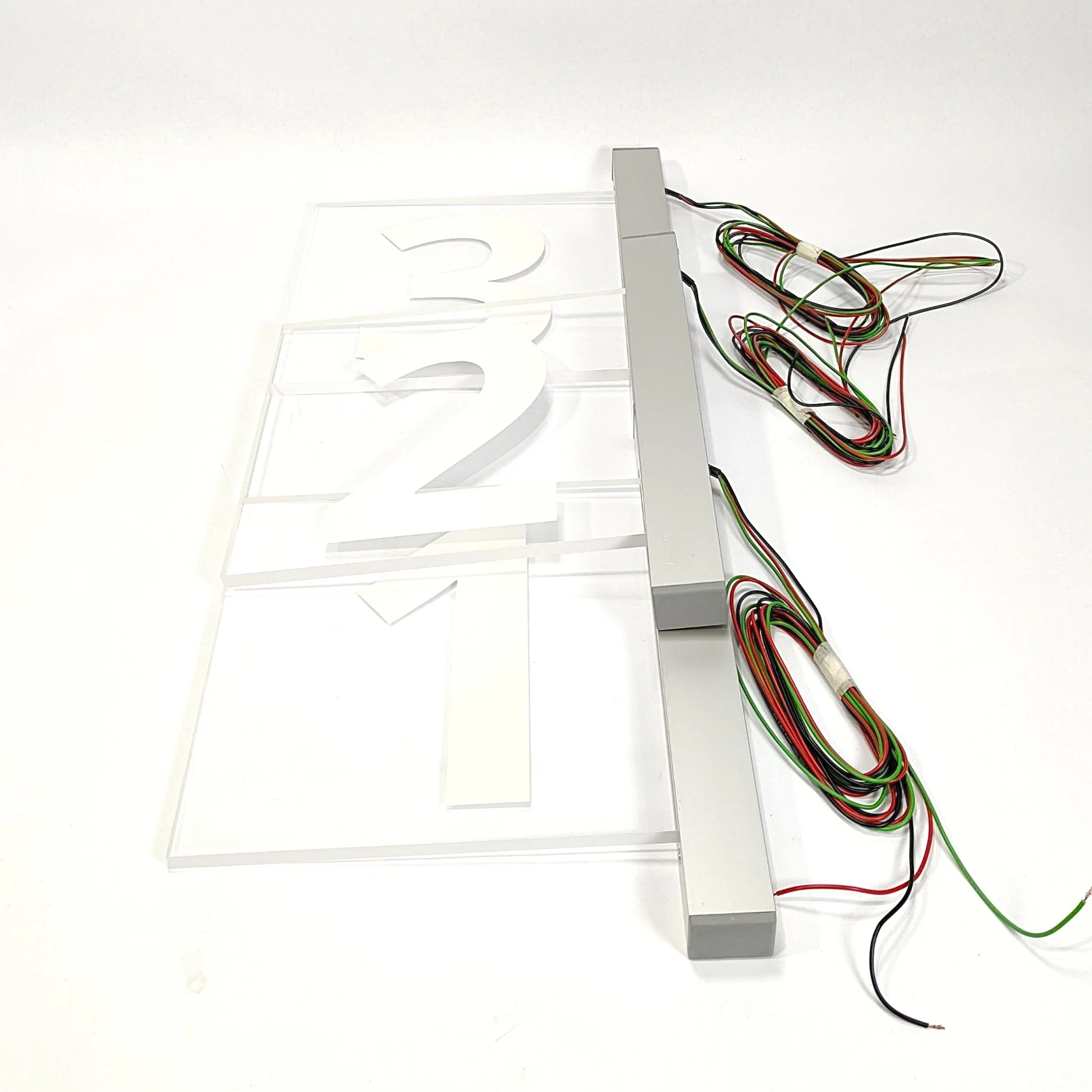 3x indikatorlys m. tal